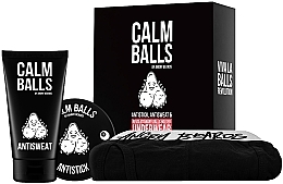 Set - Angry Beards Calm Balls (b/cr/150 ml + deo/150ml + boxers L/1pc) — photo N2