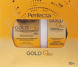 Fragrances, Perfumes, Cosmetics Set - Perfecta Gold Q10 50+ (f/cr/50ml + eye/cr/15ml)