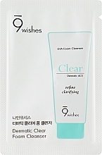 Fragrances, Perfumes, Cosmetics LHA Foam Cleanser  - 9Wishes Dermatic Clear Foam Cleanser (sample)