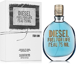 Fragrances, Perfumes, Cosmetics Diesel Fuel For Life Leau - Eau de Toilette (tester with cap)