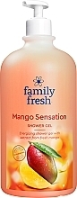 Shower Gel "Mango" - Family Fresh Mango Sensation Shower Gel — photo N2