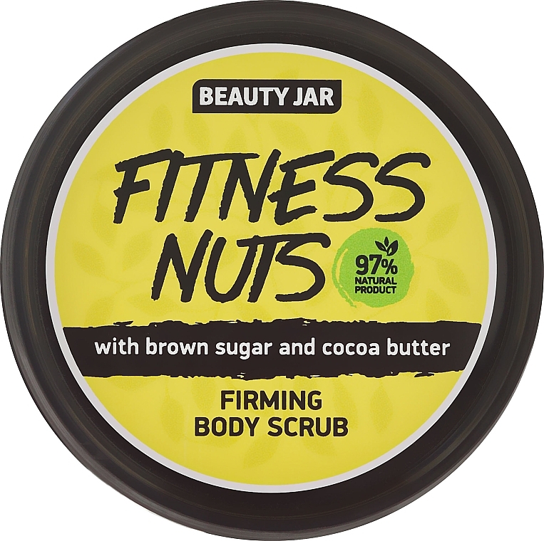 Firming Body Scrub "Fitness Nuts" - Beauty Jar Firming Body Scrub — photo N2