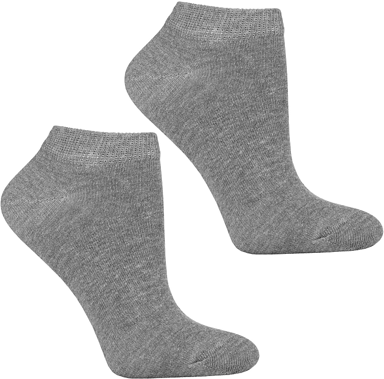 Women Short Socks CSD170-156, grey - Moraj — photo N1