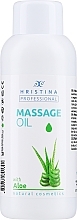 Aloe Massage Oil - Hristina Professional Aloe Massage Oil — photo N1