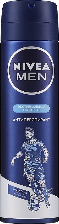 Men Antiperspirant Deodorant Spray "Kick of Freshness" - NIVEA MEN Deodorant — photo N1