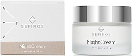 Fragrances, Perfumes, Cosmetics Anti-Aging Night Face Cream - Sefiros Night Cream Anti-Aging