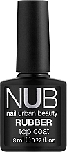 Fragrances, Perfumes, Cosmetics Rubber Top Coat - NUB Rubber Top Coat