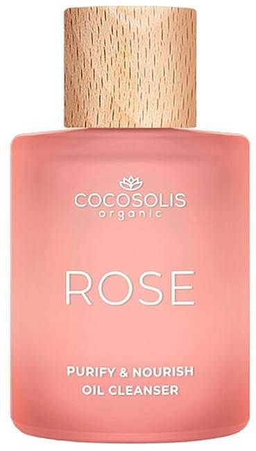 Cleansing & Nourishing Face Oil - Cocosolis Rose Purify & Nourish Oil Cleanser — photo N1