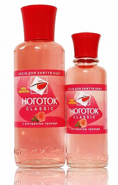 Nail Polish Remover "Rose" - Nogotok — photo N1