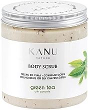 Fragrances, Perfumes, Cosmetics Body Scrub "Green Tea" - Kanu Nature Green Tea Body Scrub