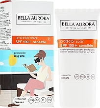 Fragrances, Perfumes, Cosmetics Sunscreen - Bella Aurora Solar Protector Sensible SPF100+