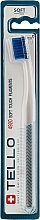 Toothbrush 4920, soft, blue bristles - Tello Soft — photo N1