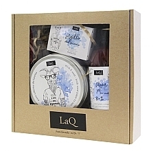 Men Set - LaQ (s/g/500ml + b/scrub/200ml + soap/85ml) — photo N1