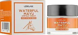 Fragrances, Perfumes, Cosmetics Horse Oil Face Cream - Lebelage Waterful Mayu Ampule Cream