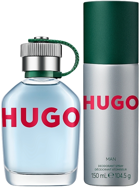 HUGO Man - Set (edt/75ml+deo/150ml) — photo N1