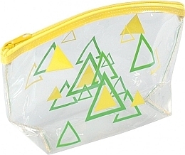 Fragrances, Perfumes, Cosmetics Women's Makeup Bag, 93517, yellow - Top Choice Triangles