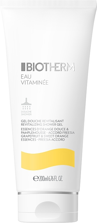 Shower Gel - Biotherm Eau Vitaminee Uplifting Shower Gel — photo N1