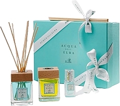 Set - Acqua Dell Elba Home Fragrances Mare & Mandarini (diffuser/2x100 ml + room/spray/15 ml) — photo N1