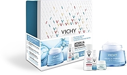 Fragrances, Perfumes, Cosmetics Set - Vichy Aqualia Thermale Xmas 2021 (f/cr/50ml + f/booster/10ml + night/cr/15ml + micel/water/100ml)