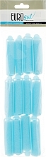 Fragrances, Perfumes, Cosmetics Hair Curlers, 12 pcs, blue - Eurostil