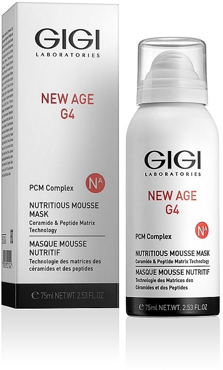 Face Mousse-Mask - GIGI New Age G4 Nutritious Mousse Mask — photo N2