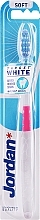 Soft Toothbrush, transparent & pink - Jordan Target White — photo N5