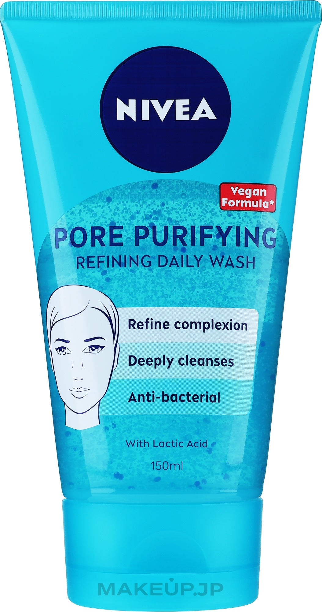 Daily Cleansing Anti-Imperfections Gel-Scrub for Problem Skin - NIVEA Pure Effect Clean Deeper — photo 150 ml