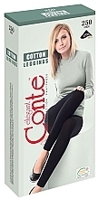 Fragrances, Perfumes, Cosmetics Cotton Leggings, 250 Den, nero - Conte