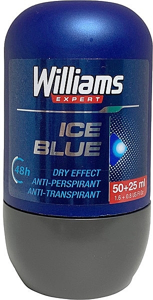 Roll-On Deodorant - Williams Expert Ice Blue Roll-On Anti-Perspirant Dry Effect — photo N8
