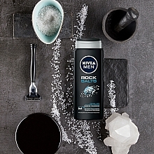 Shower Gel - NIVEA Men Rock Salts Shower Gel — photo N3