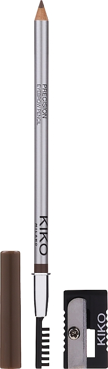 Brow Pencil with Brush - Kiko Milano Precision Eyebrow Pencil — photo N1