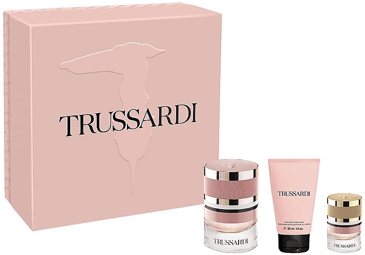 Trussardi Eau De Parfum - Set (edp/30ml + b/emuls/30ml + edp/mini/7ml) — photo N1