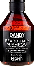 Fragrances, Perfumes, Cosmetics Hair and Beard Shampoo - Niamh Hairconcept Dandy Beard & Hair Shampoo