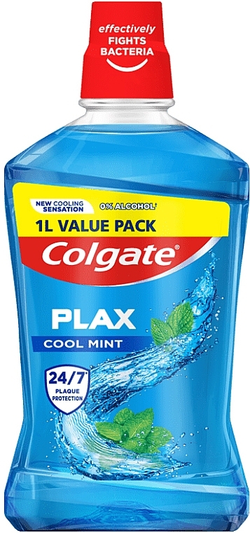 Mouthwash "Refreshing Mint" - Colgate Plax — photo N4