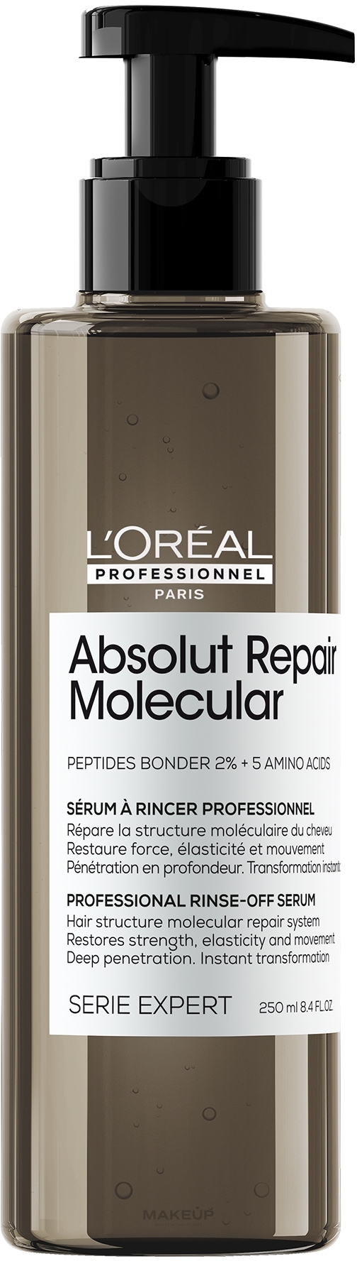 Professional Serum for Molecular Hair Restructuring - L'Oreal Professionnel Serie Expert Absolut Repair Molecular Serum — photo 250 ml