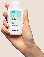 Sunscreen Face Fluid - Sensilis Fluid 100 Solar Allergy SPF50+ — photo N4