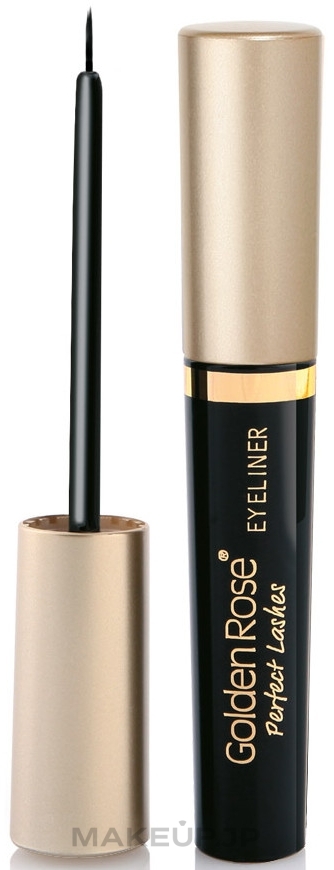 Eyeliner - Golden Rose Perfect Lashes Black EyeLiner — photo Black