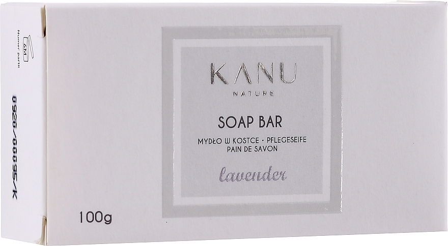 Hand & Body Soap Bar "Lavender" - Kanu Nature Soap Bar Lavender — photo N2