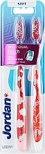 Fragrances, Perfumes, Cosmetics Soft Toothbrushes - Jordan Individual Reach Soft