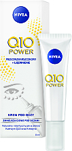 Fragrances, Perfumes, Cosmetics Eye Contour Anti-Wrinkle Cream - NIVEA Visage Anti Wrinkle Q10 Plus Eye Cream