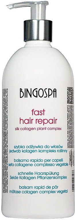 Hair Conditioner - BingoSpa Fast Hair Repair — photo N1