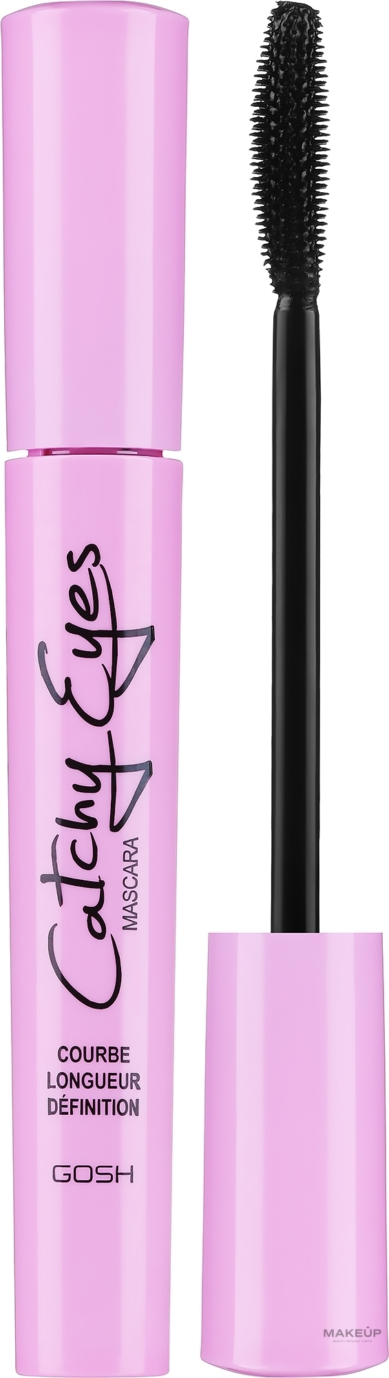 Lengthening & Curling Mascara - Gosh Copenhagen Catchy Eyes Mascara Allergy Certified — photo 001 - Extreme Black