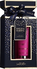 Fragrances, Perfumes, Cosmetics Set - Baylis & Harding Mulberry Fizz (h/cr/50ml + roll/12ml)