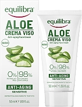 Anti-Aging Face Cream - Equilibra Aloe Line Anti-Age Face Cream — photo N1