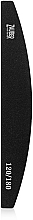 Oval Nail File, black, 120/180, 03-006F - Zauber — photo N1