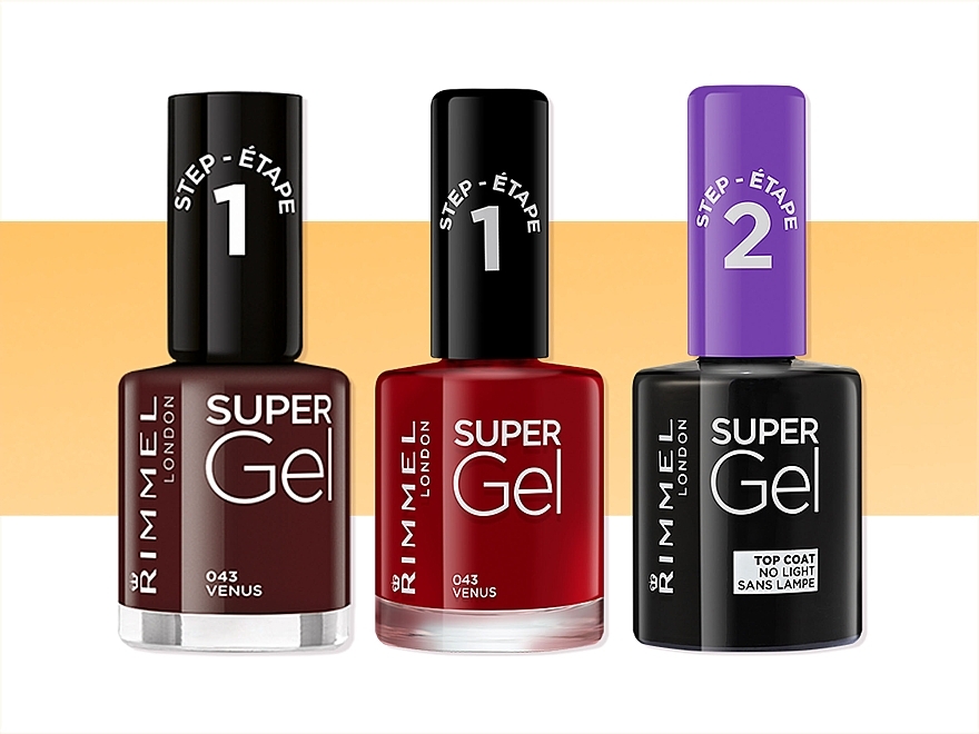 Gel Polish Top Coat - Rimmel Super Gel Top Coat — photo N4