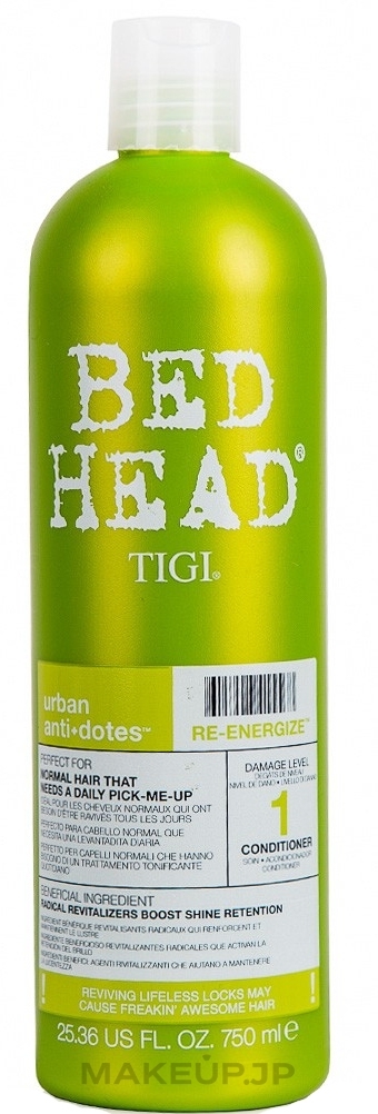 Daily Normal Hair Conditioner - Tigi Bed Head Urban Anti+Dotes Re-Energize Conditioner — photo 750 ml