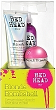 Fragrances, Perfumes, Cosmetics Set - Tigi Blonde Bombshell (shm/400ml + cond/200ml + stuff/50ml)