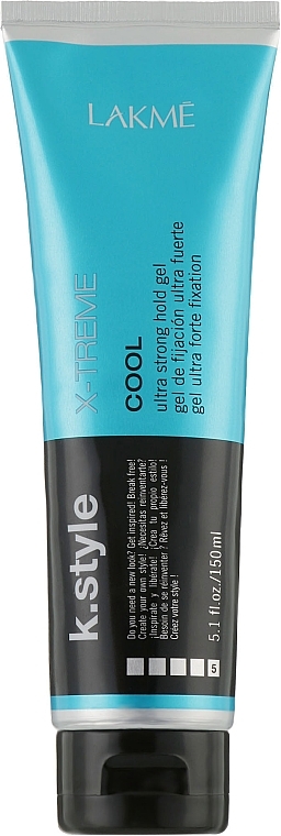 Ultra Strong Hold Hair Gel - Lakme K.style Cool X-Treme — photo N1