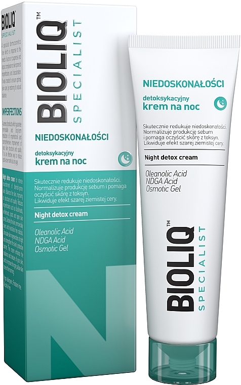 Detox Night Cream - Bioliq Specialist Niedoskonałośc Night Detox Cream — photo N1